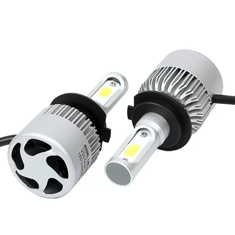 

9 ~ 30 в H7 COB светодиодные лампы для передних фар 80 Вт 6500 лм K автомобильные водонепроницаемые белые светильник пы авиационный алюминий противо...
