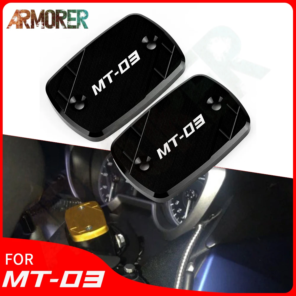 

Motorcycle Accessories Brake Fluid Tank Cap For YAMAHA MT03 MT 03 MT-03 2015 - 2018 2019 2020 2021 2022 Fluid Reservoir Cover