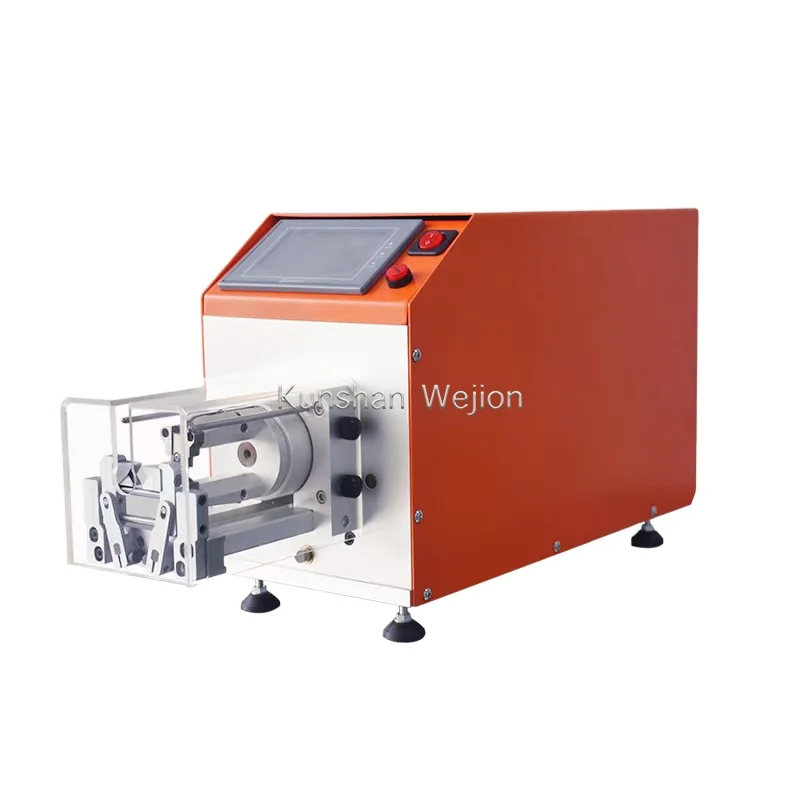 Машина для зачистки медных проводов 2610. Роторная полуавтоматическая машина