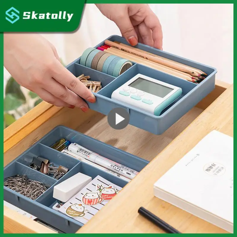 

Pp Drawer Organizers Small Item Storage Classification Sorting Box High Quality Save Storage Space Suitable For Stationery Pink