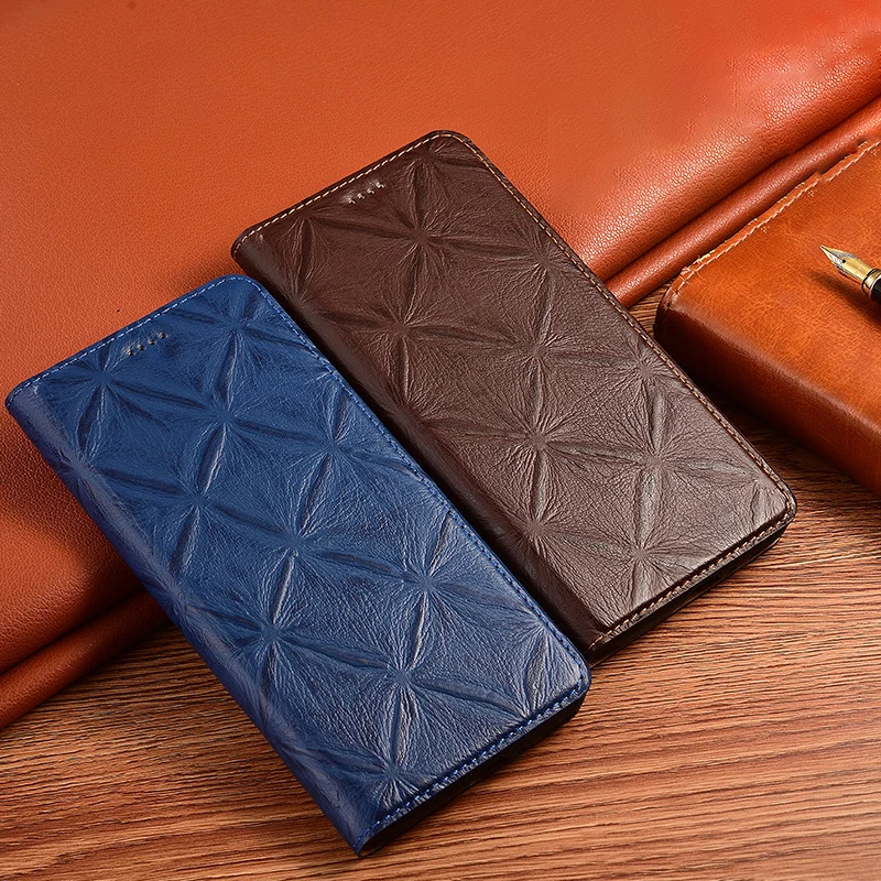 

Luxury Cowhide Genuine Leather Case For XiaoMi Black Shark 1 2 3 4 4s 5 RS Pro Magnetic Flip Cover Phone Cases