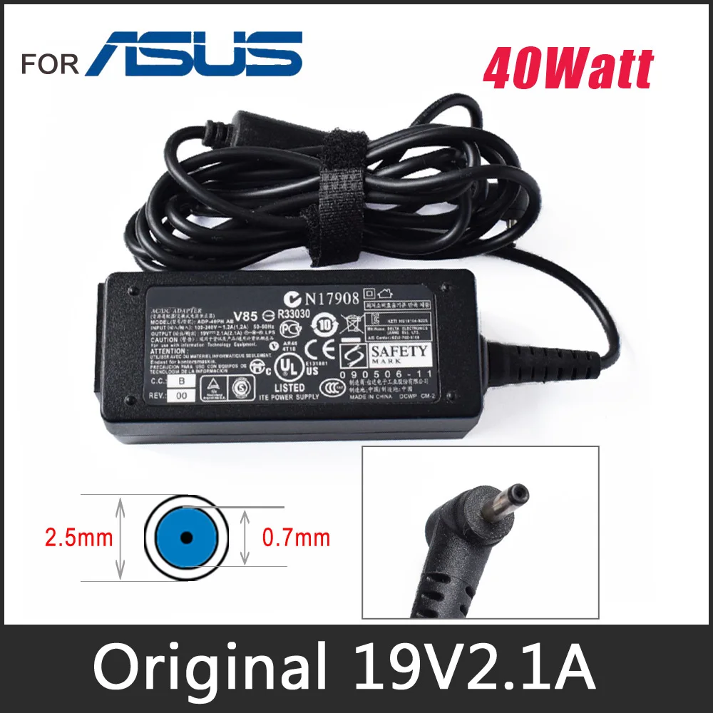 Оригинальный адаптер переменного/постоянного тока 19 в а 65 Вт для ASUS R33030 N17908 V85 -