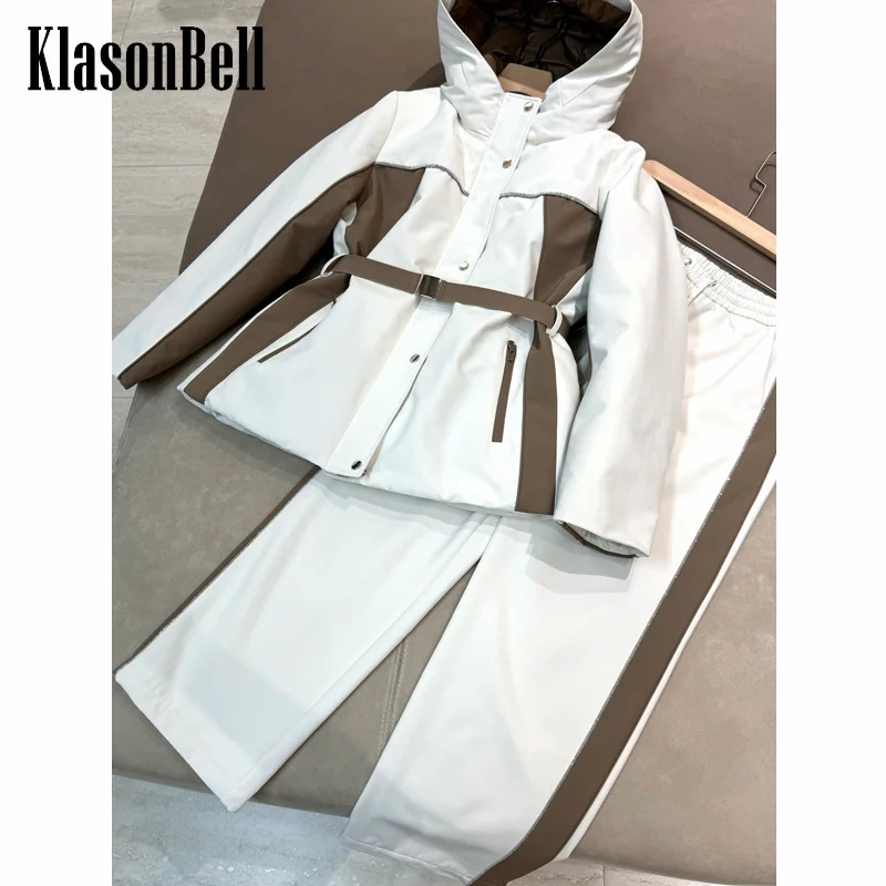 11.23 KlasonBell Шикарная цепочка из бисера контрастного цвета комплект с капюшоном