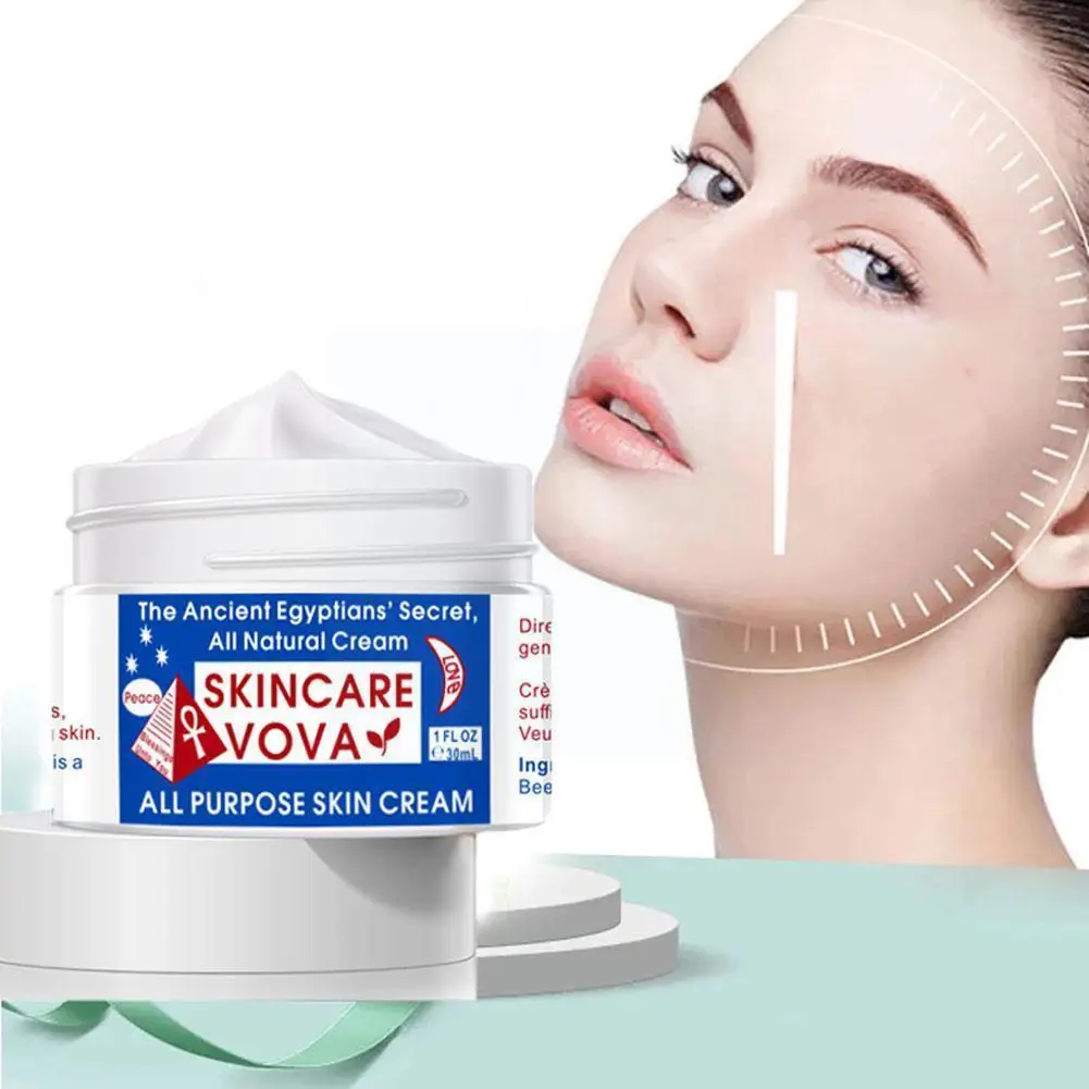 

Крем для лица Vova универсальный, омолаживающий, увлажняющий, отбеливающий, сухая эссенция, C3l6