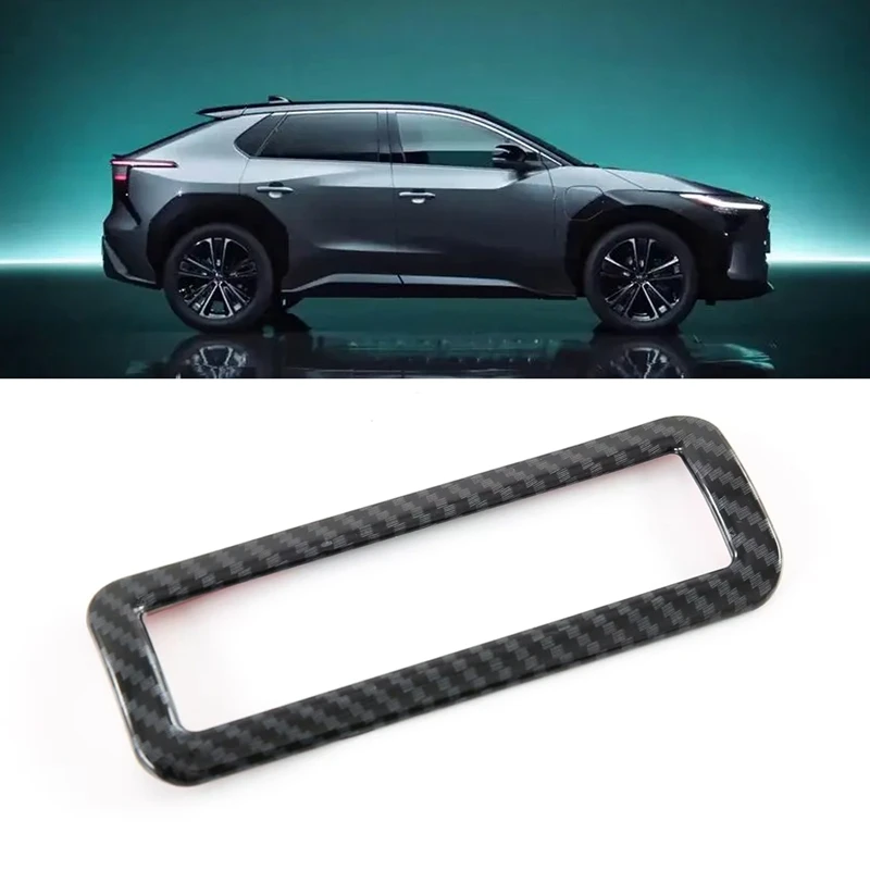 

Автомобильная накладка из углеродного волокна ABS для регулировки фар автомобиля, отделка, автомобильный Стайлинг, подходит для Toyota BZ4X Pro 2022
