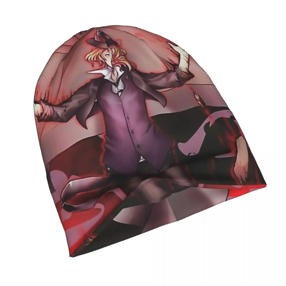 Шапка-бини Мужская/женская из тонкой ткани на осень/весну