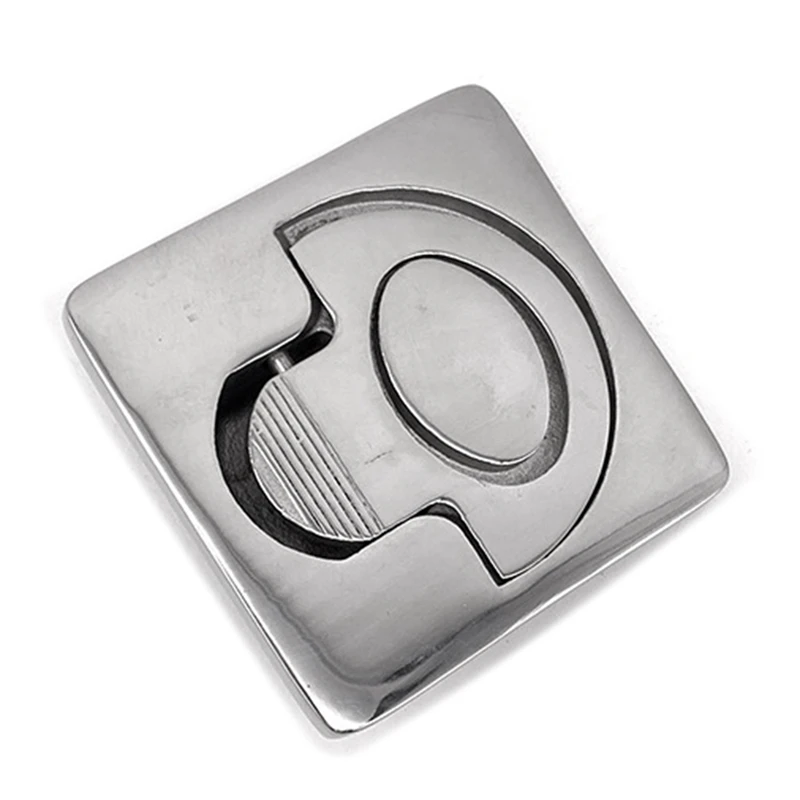 

316 Stainless Steel Round Flush Ring Pulls Recessed Hatch Door Drawer Handle Marine Boats Hardware