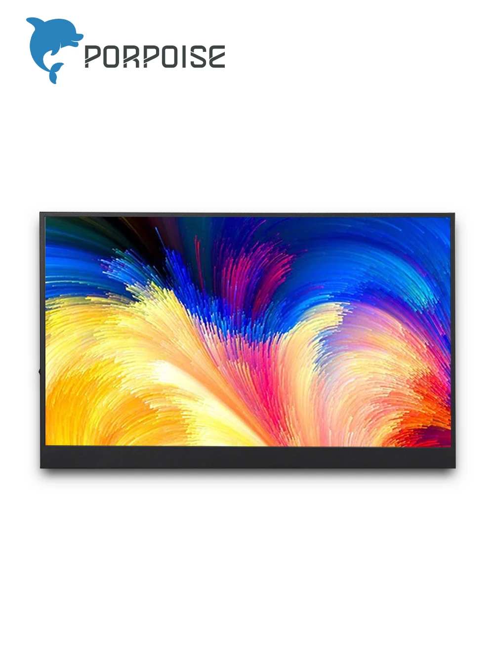 Монитор 15,6 Inci 1080P, Портативный Ультратонкий Usb C HDMI-монитор, монитор Ips для игр, портативный ПК для коммутатора Ps4 Ps5