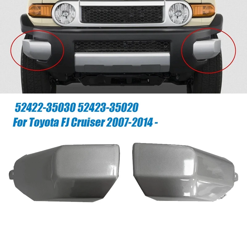 Левая передняя крышка для бампера 52423-35030 Toyota FJ Cruiser 2007-2014