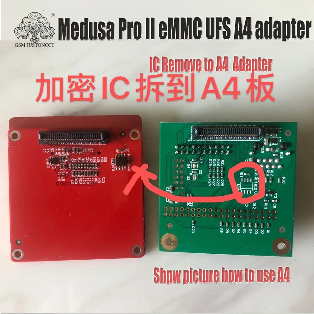 Адаптер Medusa Pro II eMMC UFS A4 MOORC ICfriend | Мобильные телефоны и аксессуары
