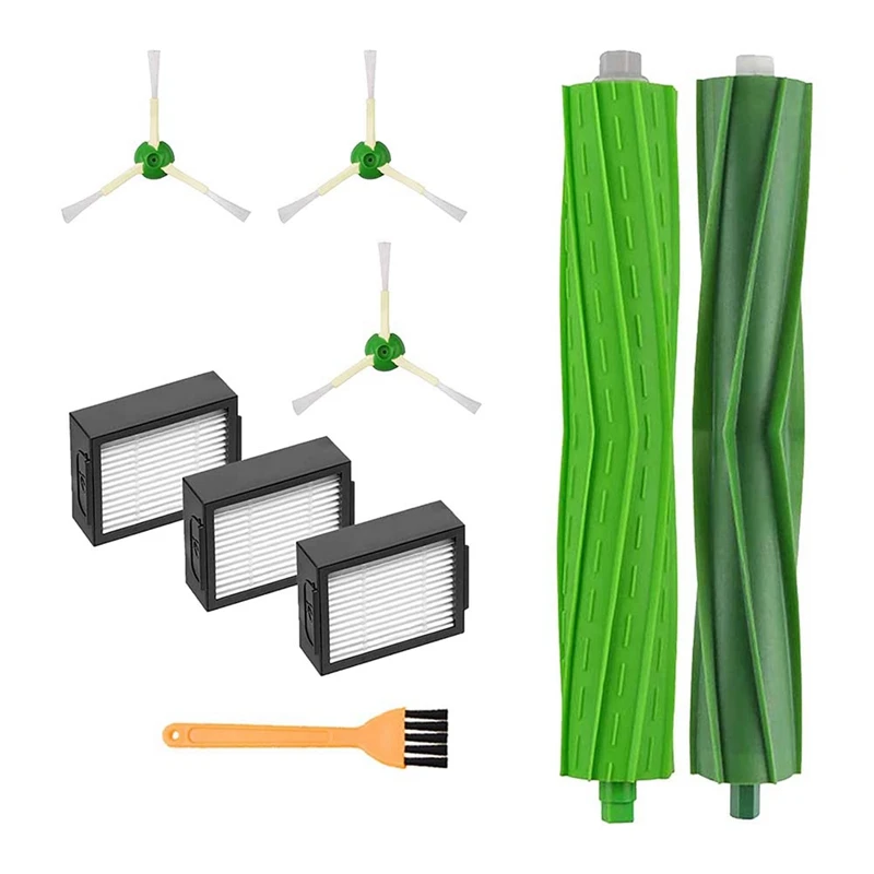 

Запчасти для пылесоса Irobot Roomba I7 E5, сменные детали, основная и боковая щетки, фильтр НЕРА