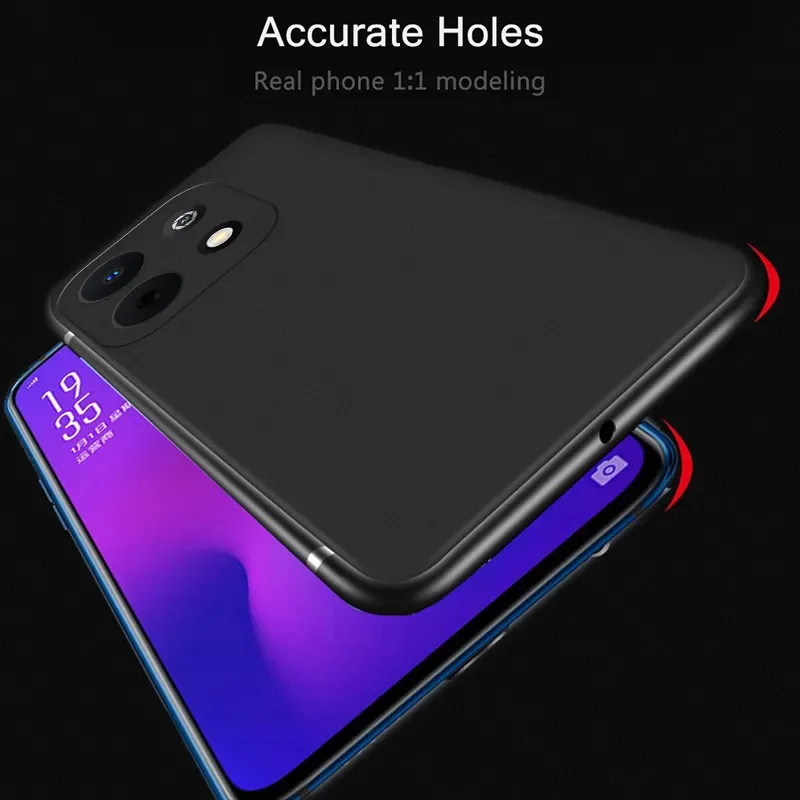 Фото Чехол для телефона Huawei Nova Y74 Y73, ультратонкий силиконовый матовый противоударный чехол-бампер, мягкий чехол для Huawei Nova Y74 Y73, задняя крышка №4