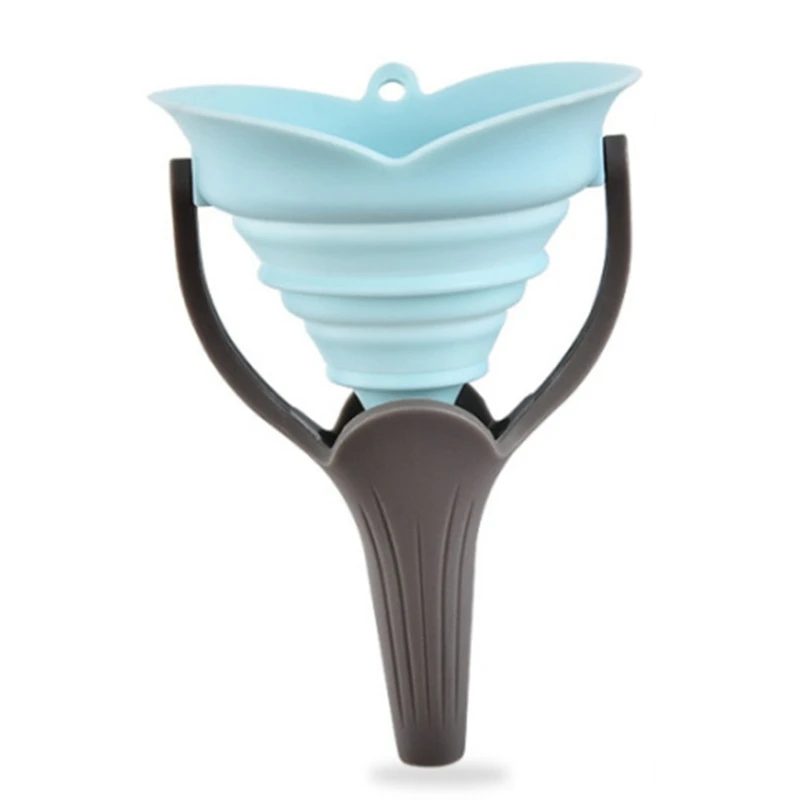 

Mini Foldable Funnel Silicone Collapsible Funnels Folding Portable Funnels
