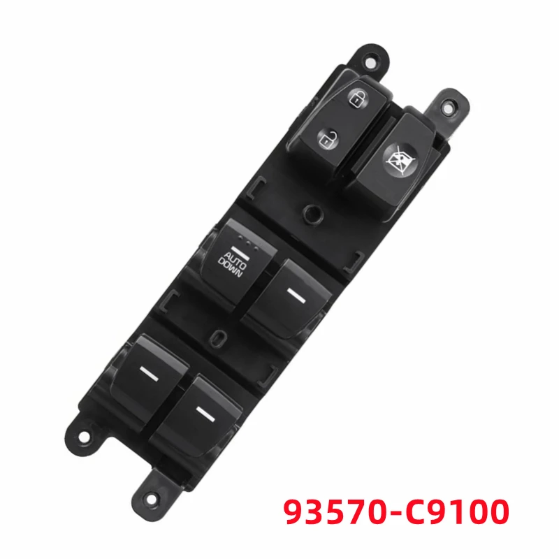 OE: 93570-C9100 Переключатель управления стеклоподъемником со стороны водителя для