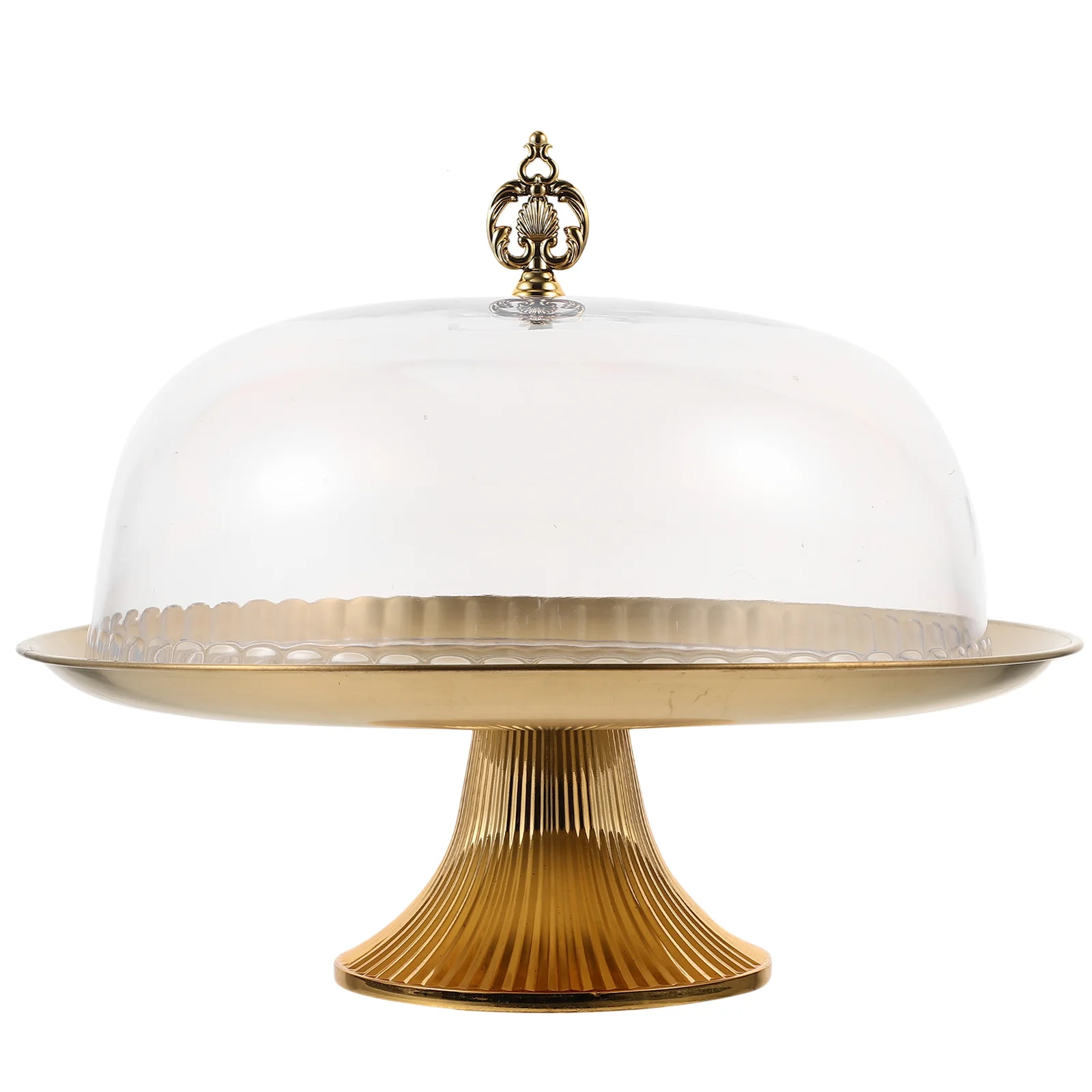 Тарелка для торта с купольной крышкой держатель кекса сервировочное блюдо