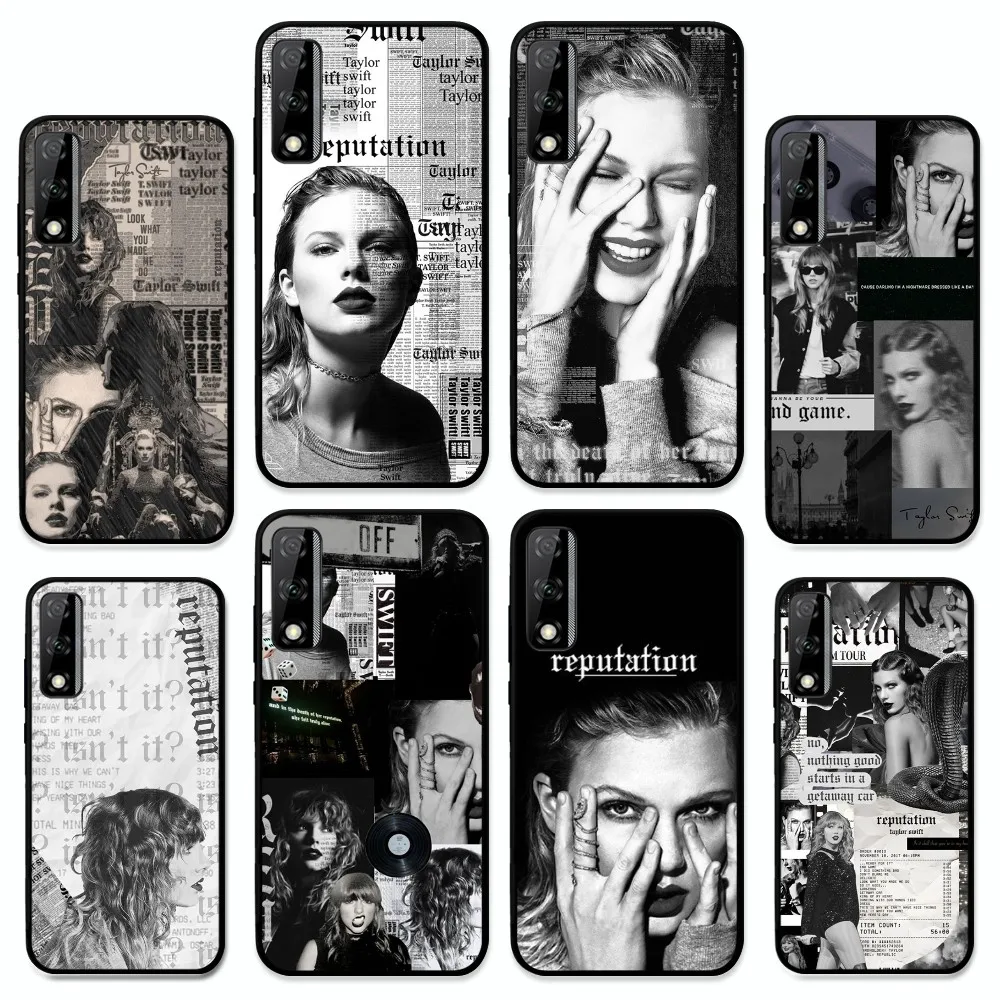 

Vintage Pop Singer T-Taylor-Swift Phone Case For Huawei Y9 6 7 5 Prime Enjoy 7s 7 8 plus 7a 9e 9plus 8E Lite Psmart Shell
