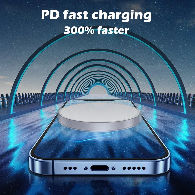 pd 20w magnetic wireless charging for iphone 13 12 11 pro max mini usb c type c fast charger x xs xr 8 plus phone quick charge free global shipping