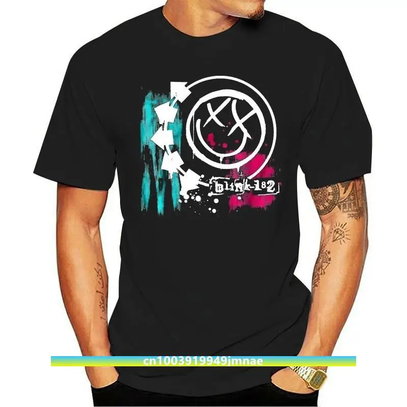 

Футболка мужская хлопковая с эмблемой альбома Blink182
