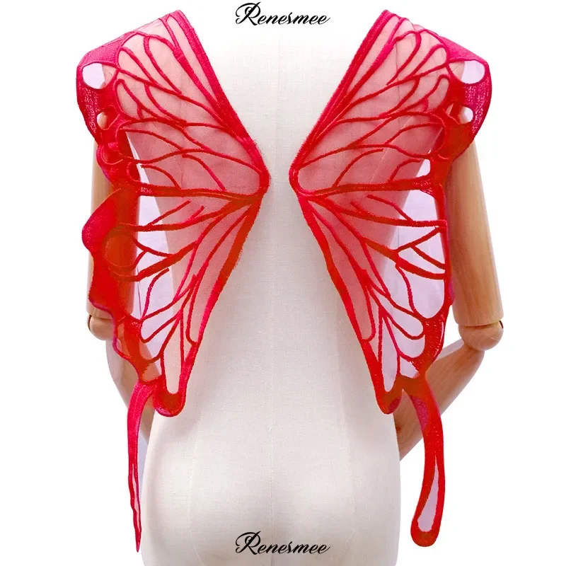 1 пара кружевная корсажная аппликация из полиэстера 65 х23 см