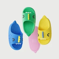 2022 cute cartoon children summer shoes home beach slides eva soft sole antiskid portable kids sandals slippers for boys girls