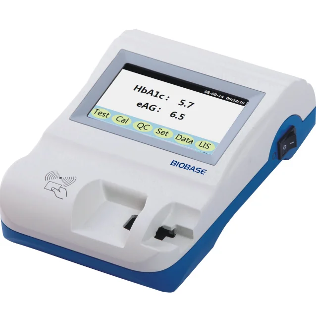 

Fully Automatic Portable Blood tested Glycated Hemoglobin HbA1c Analyzer