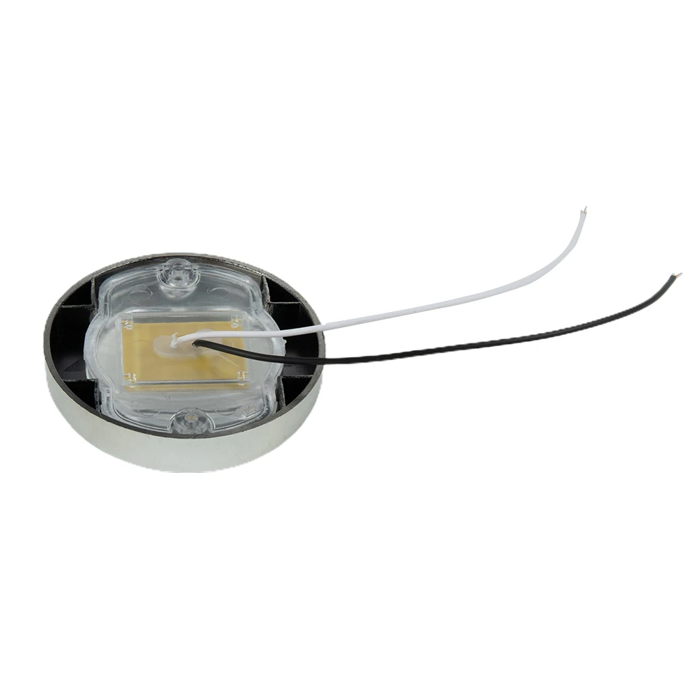 

1PC Marker Light Round Marine Boat 12V LED Stern Light Cabin Deck Courtesy Light Waterproof White /Blue Electrical Lighting Part