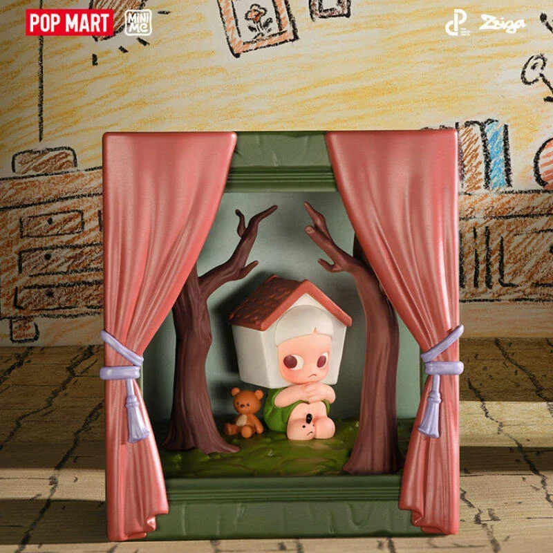 Фото POPMART Zsiga The Window Series: Наборы с фигурками, модные игрушки-сюрпризы, случайные коробки, коллекционные фигурки, подарок-сюрприз №2