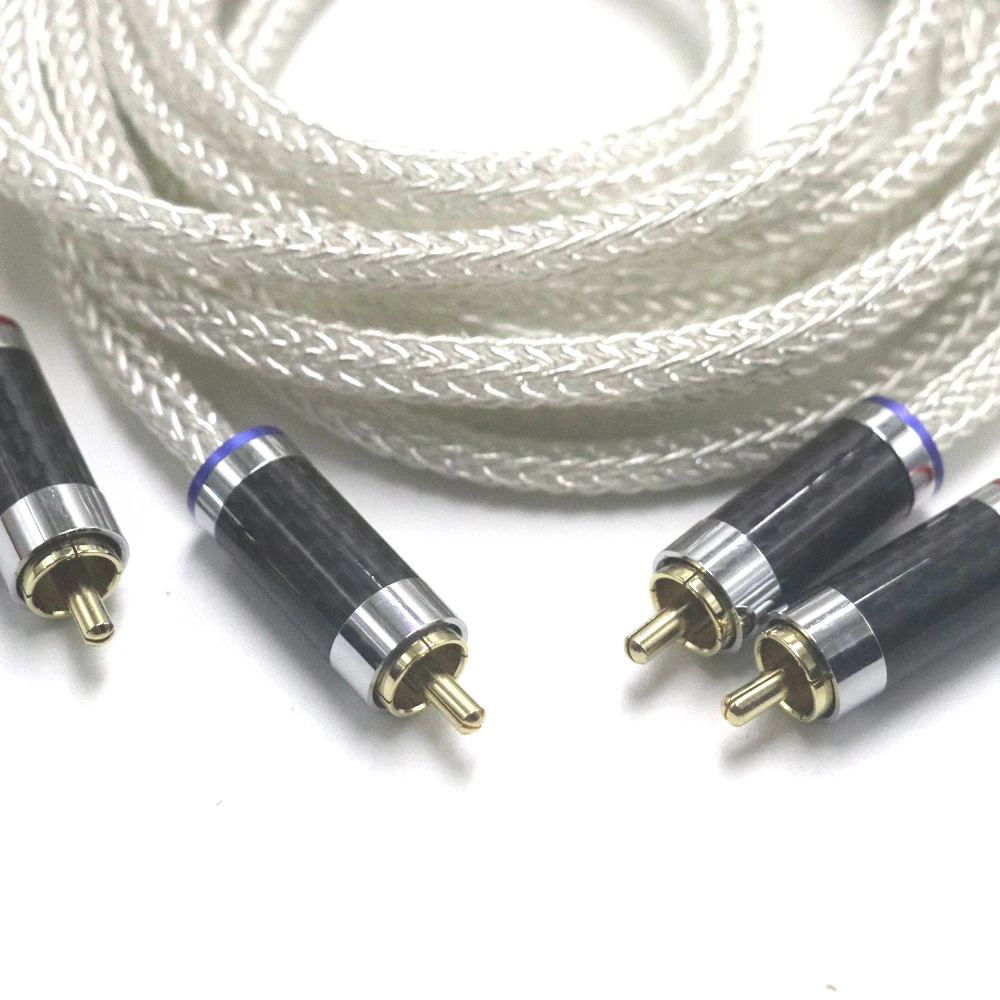 Кабель OCC из чистого серебра 16-жильный
