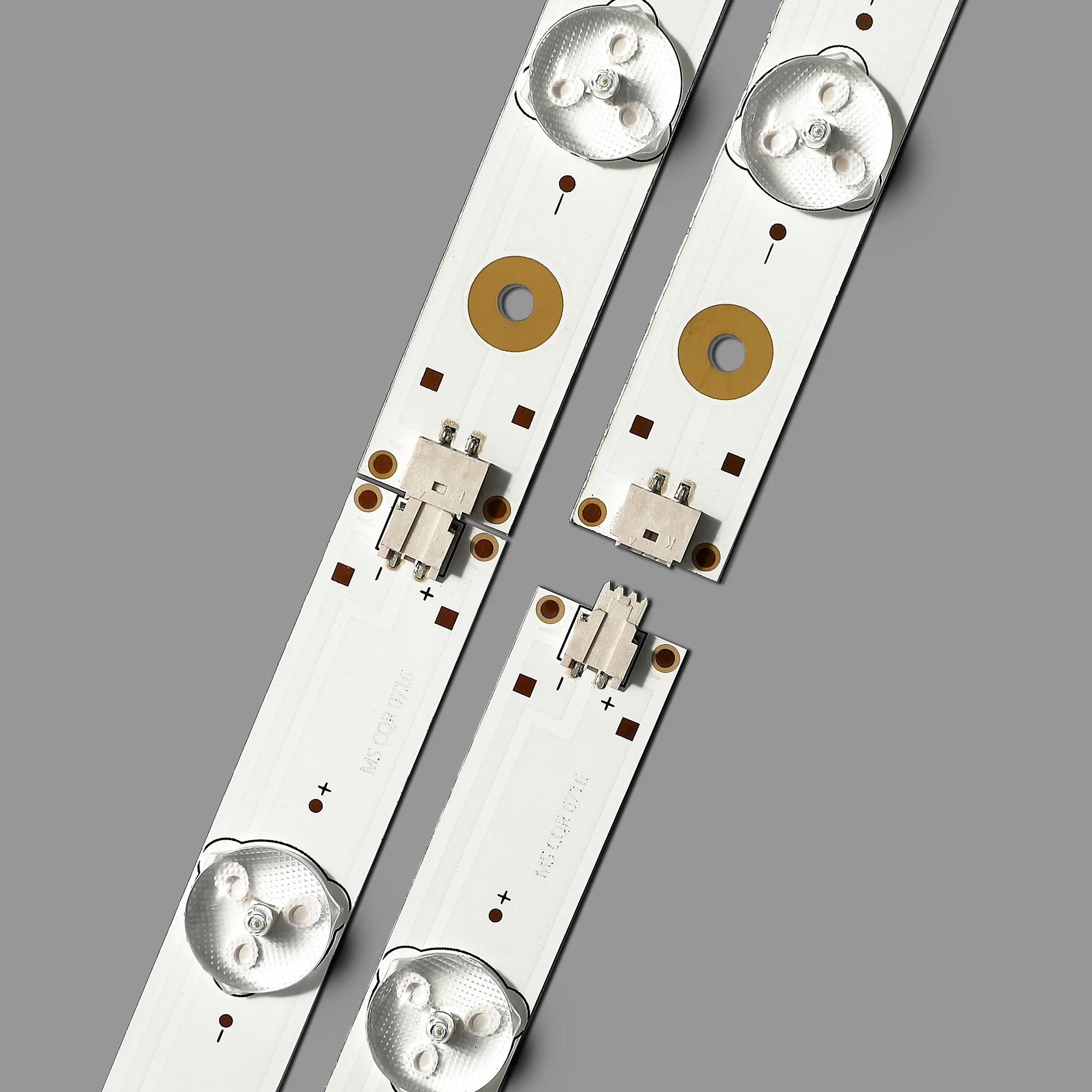 100% New 12pcs/Kit LED strips for PHILIPS 50 TV 50PFT4509 50PFH4109 50PFT5300 12 TPT500J1 LE8 500TT25 500TT26 500TT55 500TT56