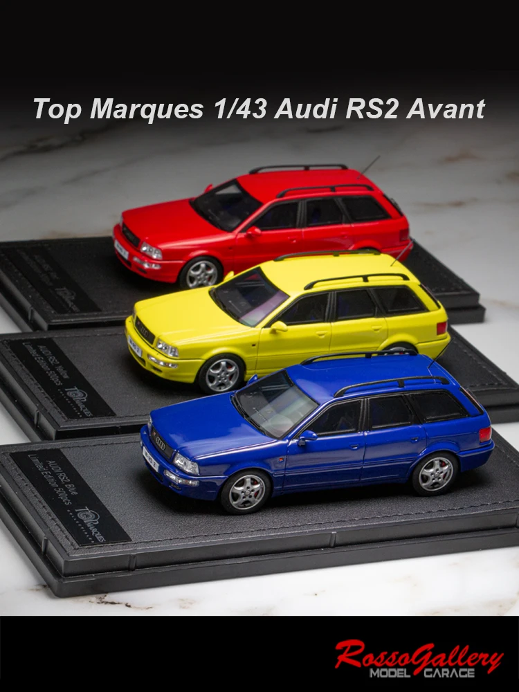 

Топ-маркировка 1:43 AUDI RS2 Avant коллекция литых под давлением искусственных орнаментов в подарок