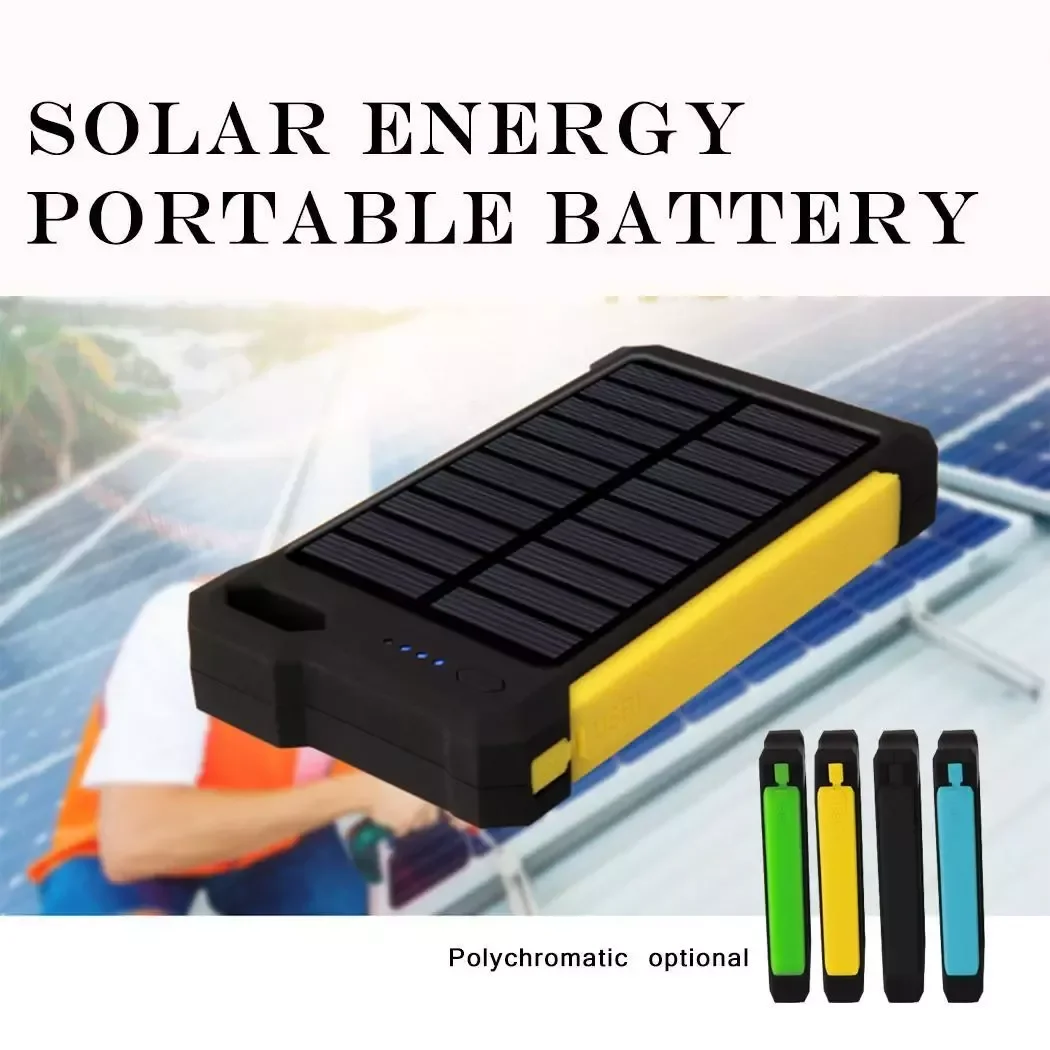

NEW2023 mi XS 8 plusSolar Bank External Battery 2 USB LED 80000mah Powerbank Portable Mobile Solar Charger