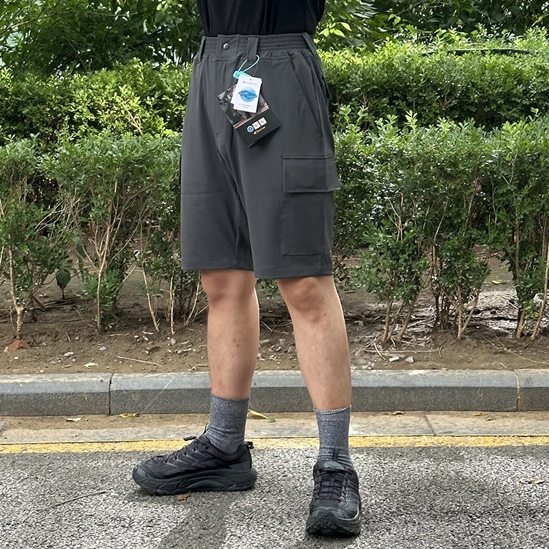 Быстросохнущие шорты Gear Pioneer легкие эластичные оранжевого цвета лето