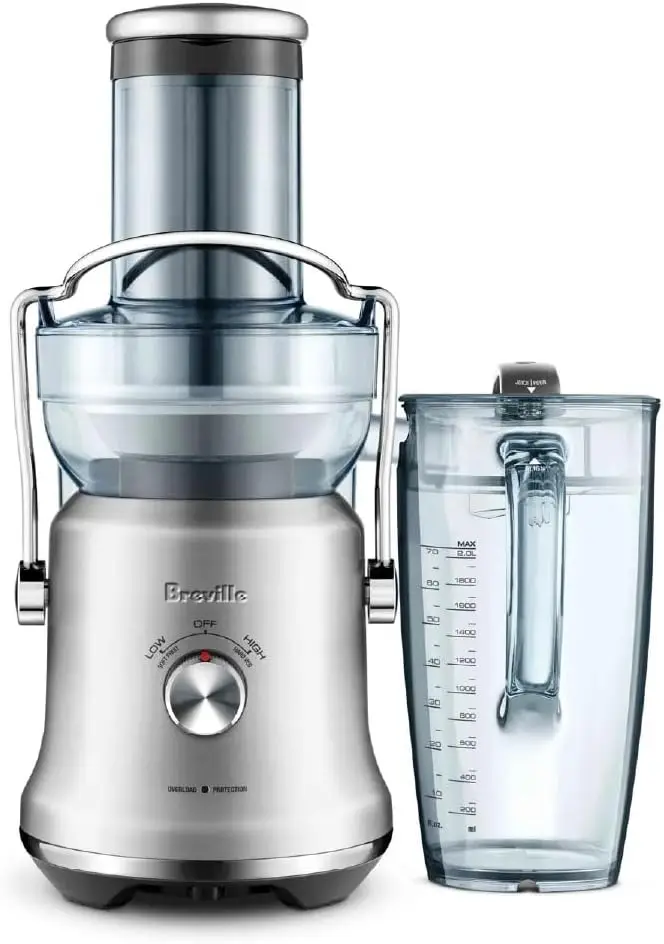 

Fountain Cold Plus Juicer, BJE530, Brushed Stainless Steel, 70 fl oz