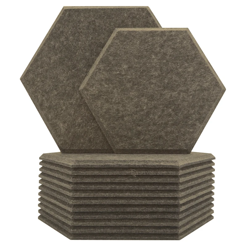 

Bedroom Design 6pcs Acoustic Treatment Sound Insulation Ceiling Acoustic Absorption Panel Sound Proof Wall Home Accessories