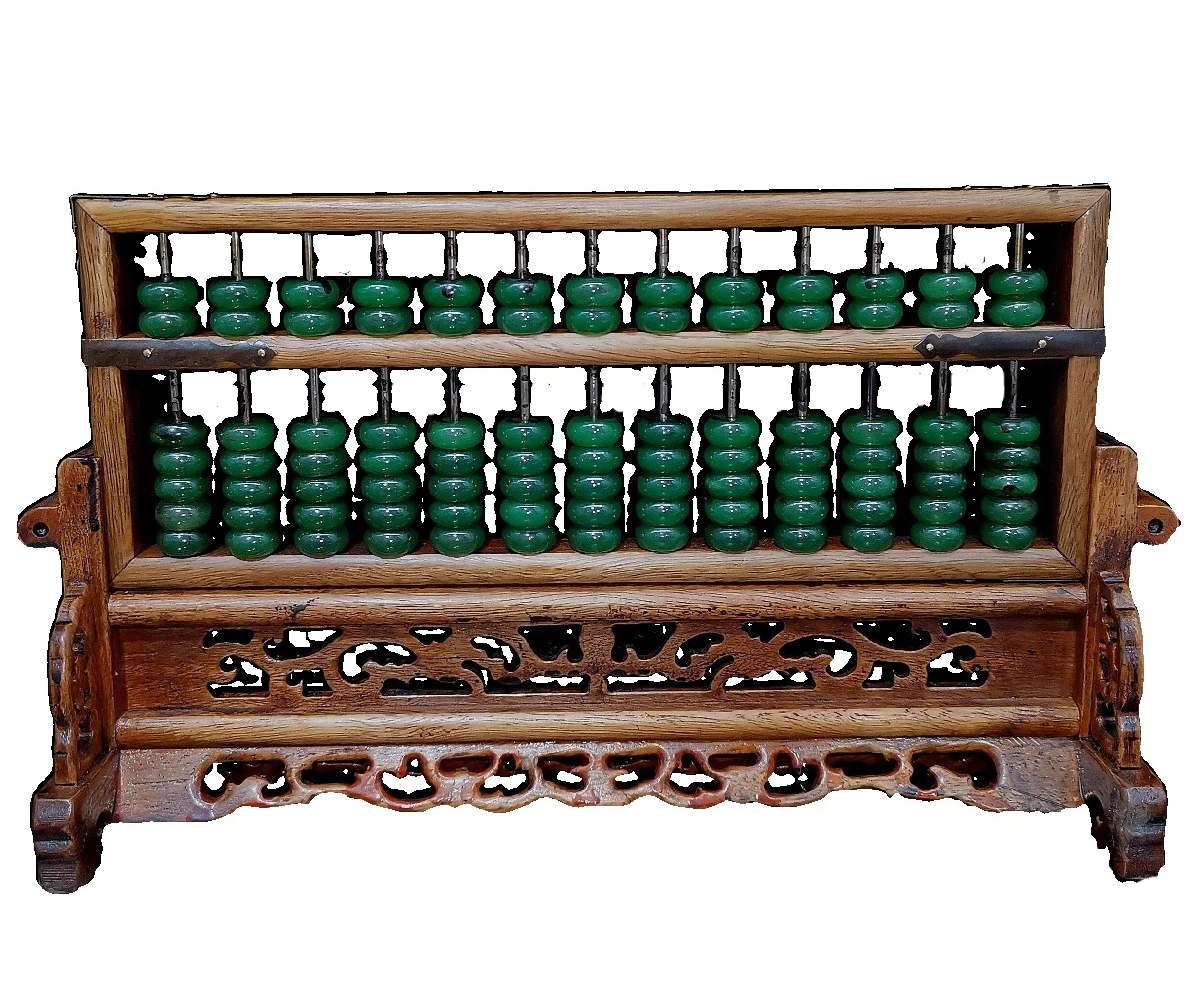 

LAOJUNLU Кладоискатель с высокой имитацией нефрита, межстициальный Абак, Абак с звонком, золото 10000 Taels, его значение для притяжения богатства