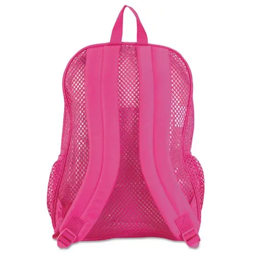 Mesh Backpack in Pink