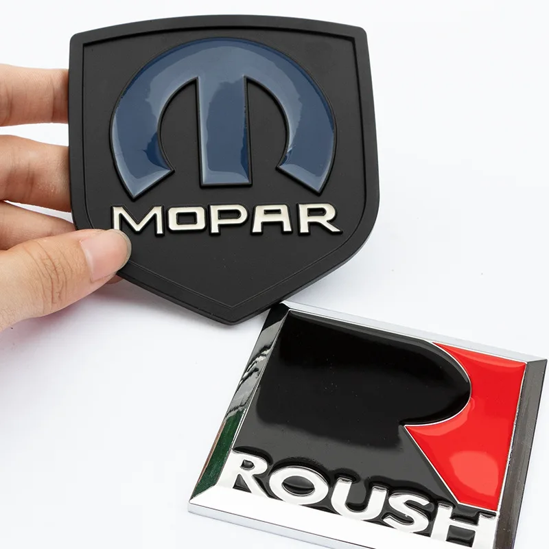 Металлические 3D наклейки ROUSH MOPAR для крыльев багажника декоративные эмблемы