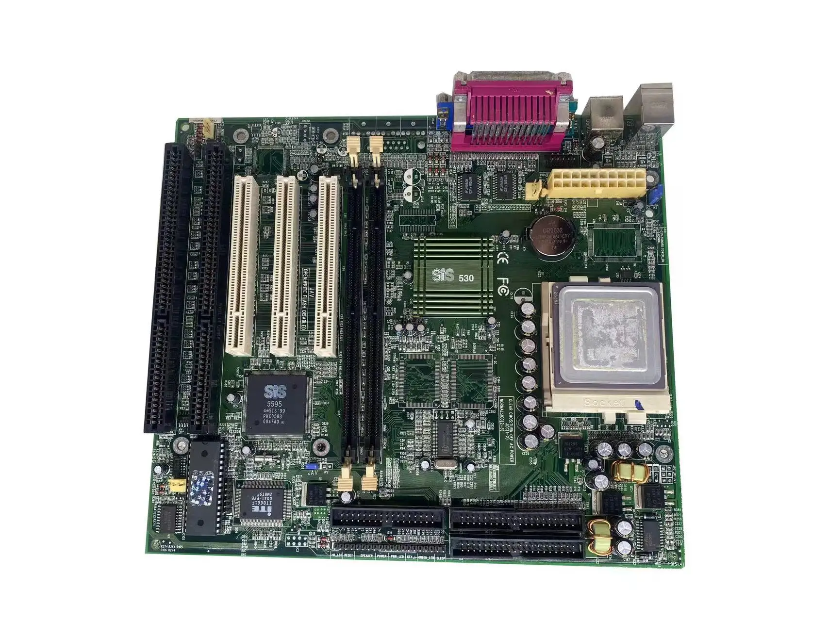 Новая материнская плата SIS530 с 2 слотами ISA для промышленного оборудования