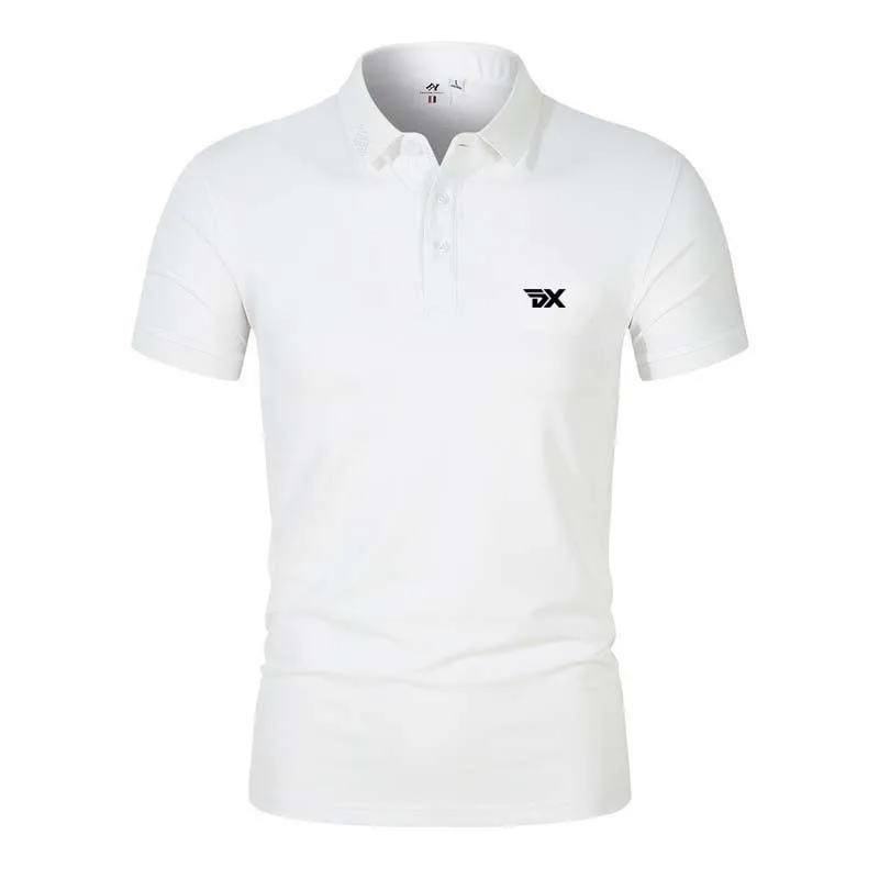 Golf men's summer polo shirt High quality casual business short sleeved T-shirt Fashion sports men's polo shirt s-4XL