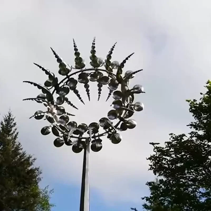 

2023NEW New Dropshipping Magical Metal Windmill Outdoor Wind Spinners Wind Catchers Yard Patio Garden Decoration