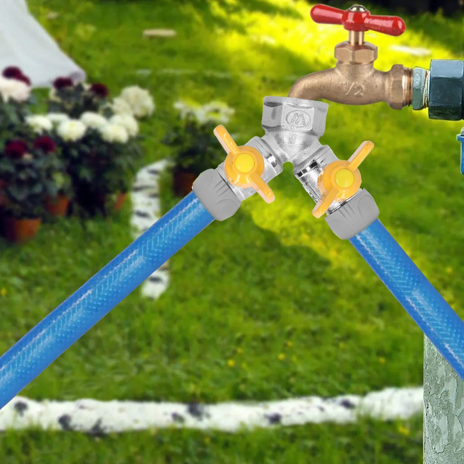 Переходник для крана с внутренней резьбой G1/2 шаровой кран из латуни YType DualOutlet