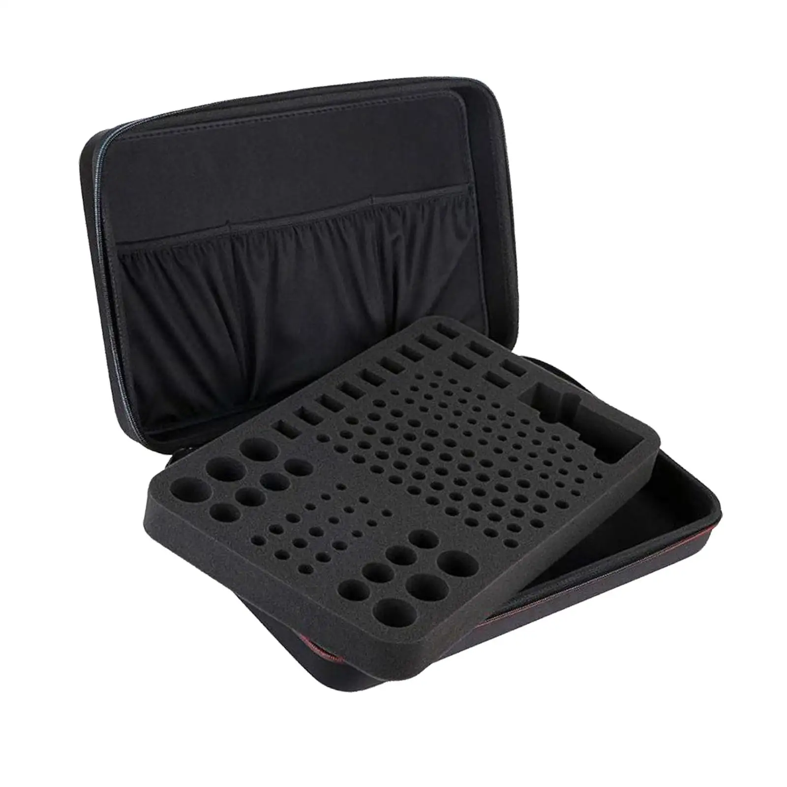 

EVA Battery Organizer Storage Box Holds 9V AAA AA C D Batteries Explosionproof Battery Box Holder Battery Storage Container Bag