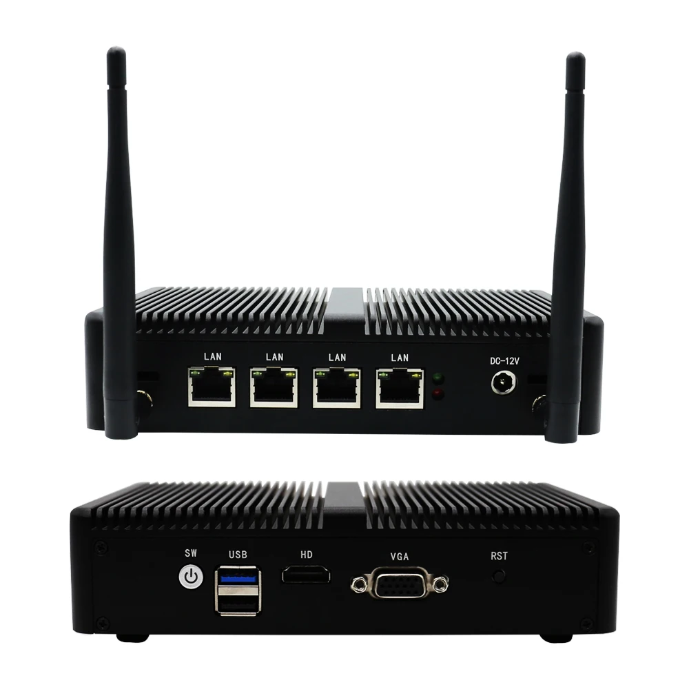 Computer Celeron J1900 N5095 4lan Firewall Soft Router Server Pfsense Aes-ni Rst 4k Hd Vga Windows 10