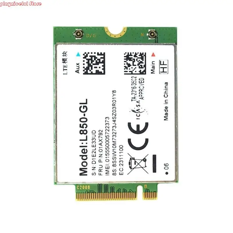 Фото E8BA G-ModuleL850-GL со встроенной антенной, подходящей для X380 X390 L480 T480 T580 X1C L850-GL 01AX792 L850 Ноутбук №3
