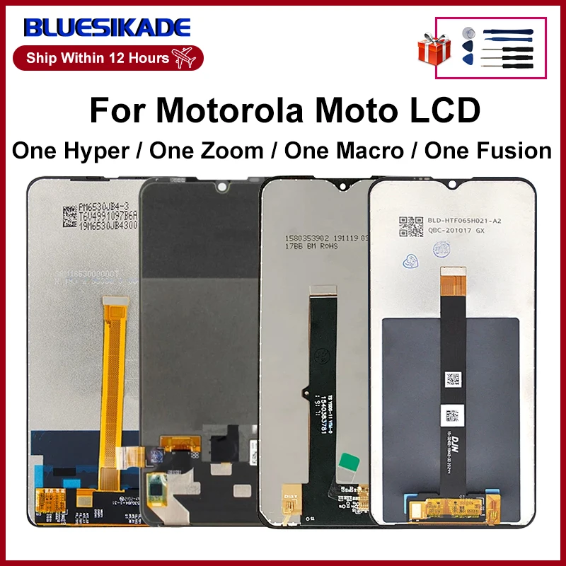 Оригинальный жк-дисплей для MOTO ONE Fusion сенсорный дигитайзер в сборе One дисплей