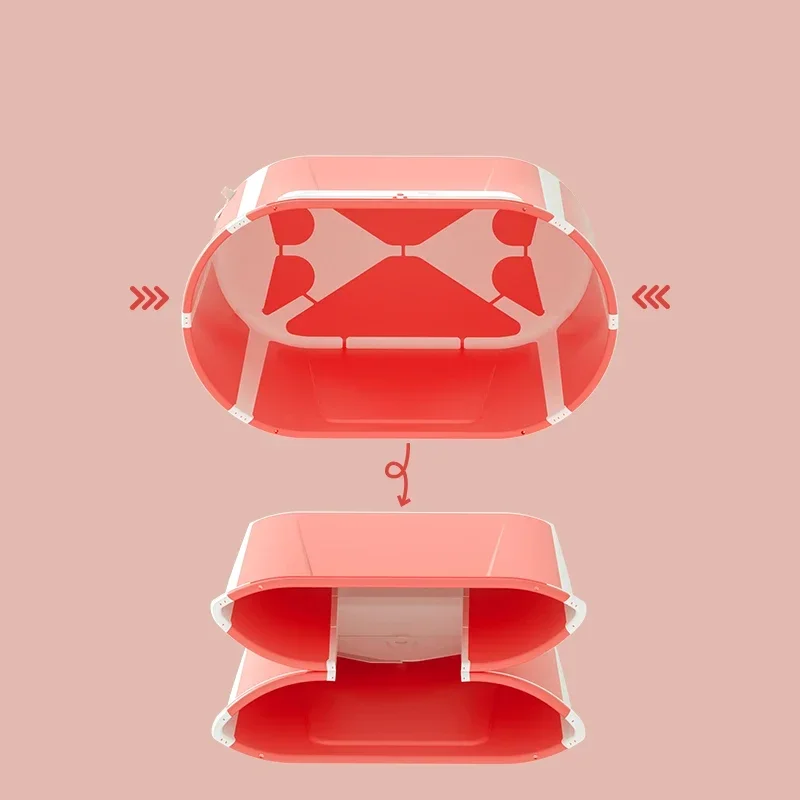 Складная Ванна для взрослых большой размер крышка Настольная дорожная ванна