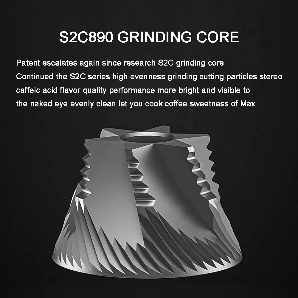 Новинка супер кофемолка TIMEMORE S3 Extreme Black burr для эспрессо отличный ручной подшипник