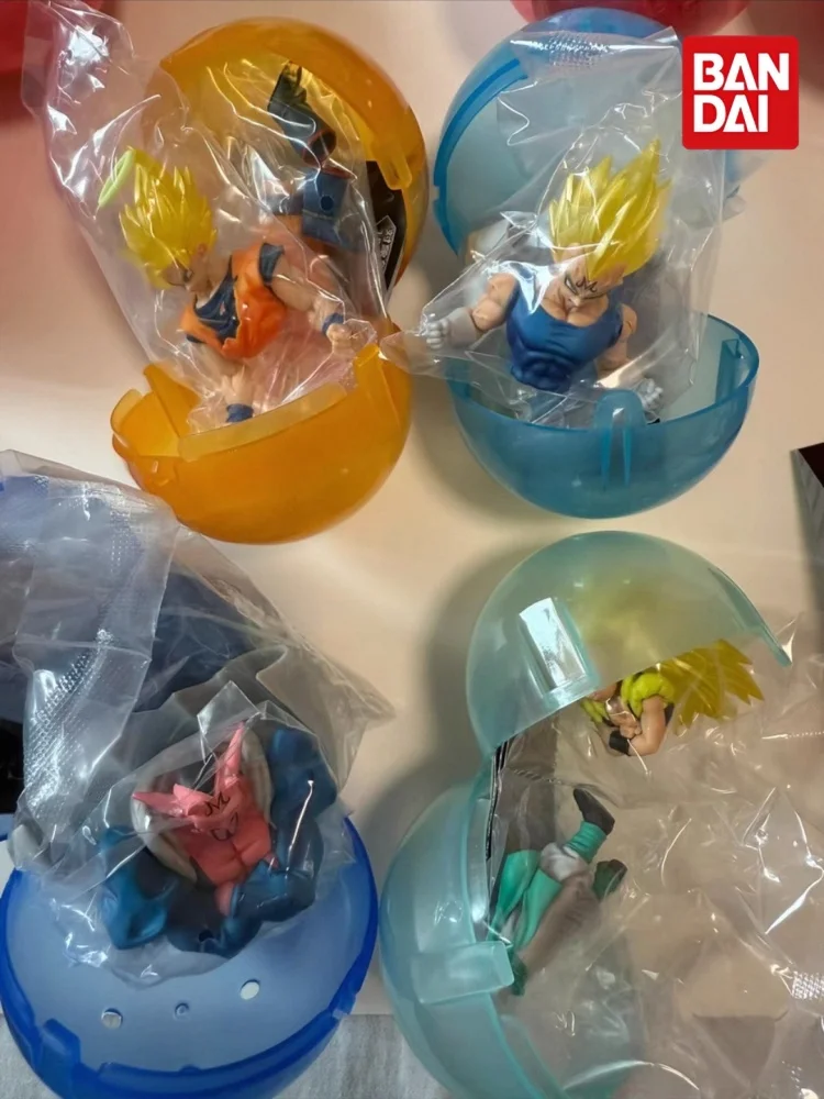 Фото Коллекционная фигурка Bandai Dragon Ball Z HG Majin Buu Saga Gashapon: Сон Гоку, Вегета, Дабура – украшение для взрослых №5