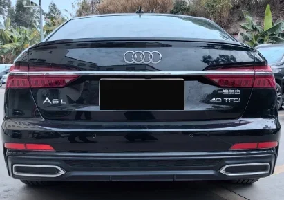 Для Audi A6 S6 C8 2019 2020 2021 2022 2023 2024 Задний спойлер Крыло Комплект кузова Автомобильный