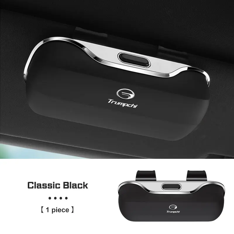 

Нажмите переключатель, автомобильный козырек, коробка для очков для GAC Trumpchi GS3 GS4 GS5 GS7 GS8 GA3 GA4 GA8 GM6 GM8, чехол для хранения солнцезащитных очков, аксессуары